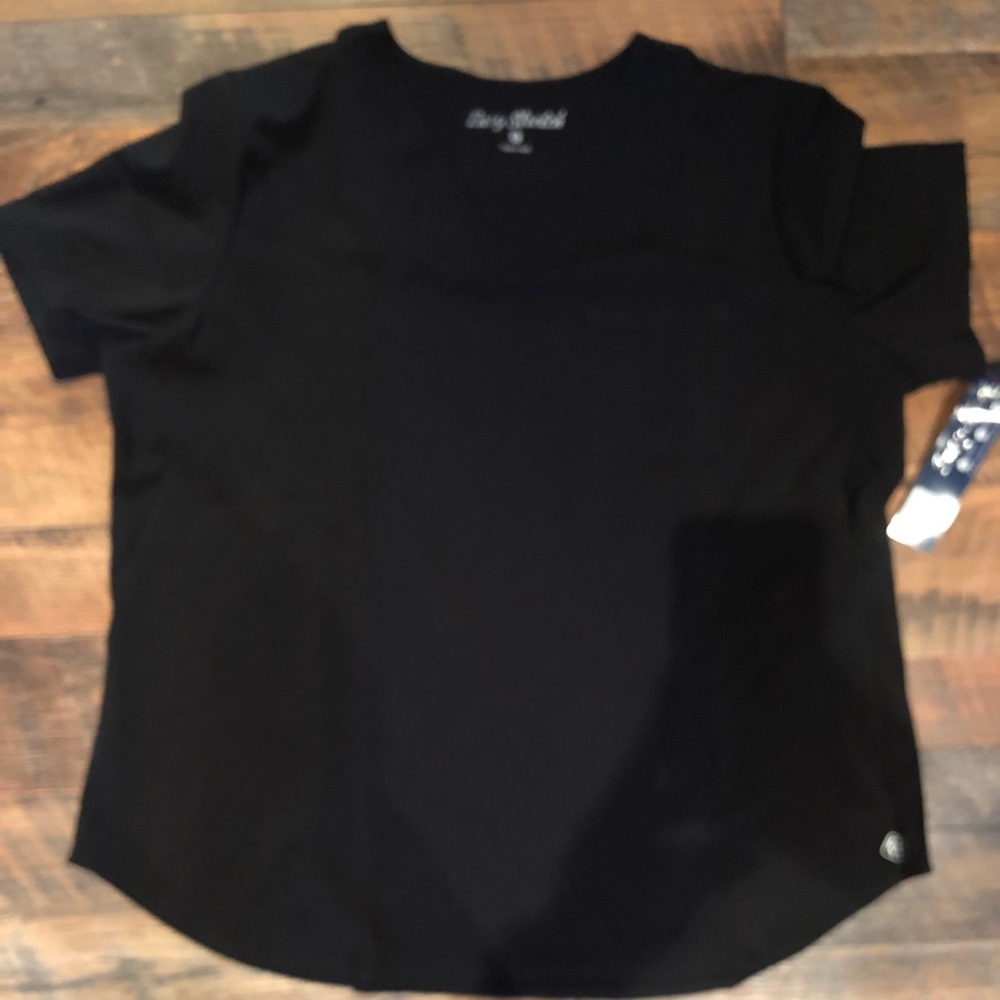 Black scrub top